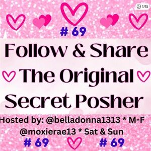 Featured on The Original Secret Posher Game. Hosted @moxierae13 @belladonna1313